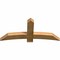 Ekena Millwork Bellingham Rough Sawn Timber Gable Bracket, Western Red Cedar, 60"W x 27"H x 4"D x 6"F, 11/12 Pitch GBW060X27X0406BEL00RWR - alternate 5